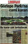 Bas�nda Goztepe Park�