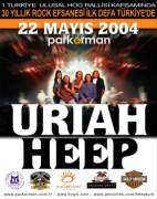 Uriah Heep İstanbul 2004 Poster