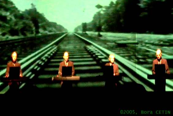 KRAFTWERK Live in Istanbul. June 20, 2005 Photo by Bora CETIN