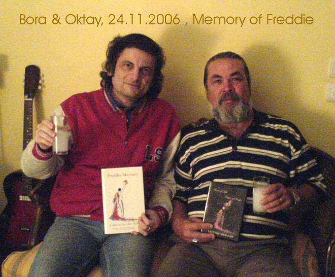 Bora & Oktay   24 November 2006,  Freddie's 15th Memorial Day