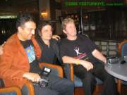 Jon ANDERSON, Istanbul 2005;  C. Varl�k, B. Cetin and Jon ANDERSON by Onder BOZOK