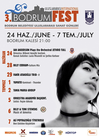 Ian ANDERSON & Bilkent Senfoni Orkestrası BODRUM Konseri Poster