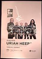 Uriah Heep İstanbul 2019 BC Memorabilias