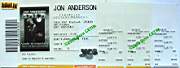 Jon Anderson Istanbul 05,  TICKET